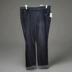 Belle by Kim Gravel Flexibelle Jeggings Pockets 18W Pull On Straight Leg Pants